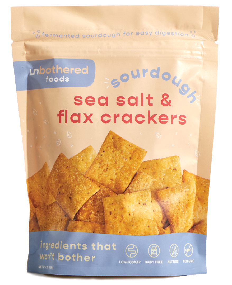 Sea Salt & Flax Crackers