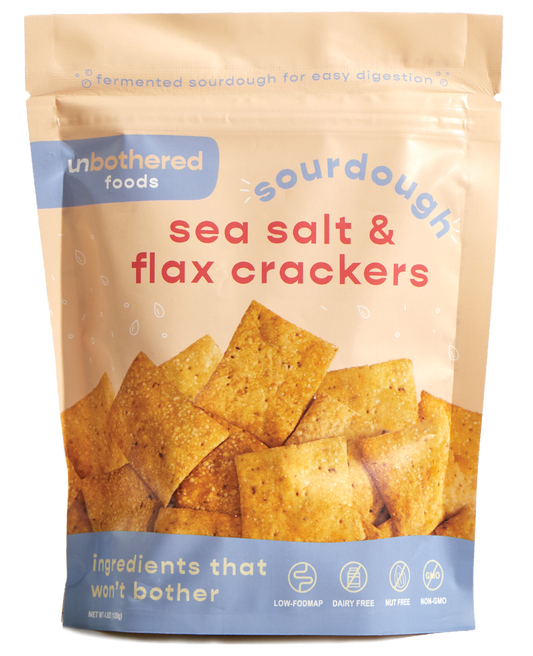 Sea Salt & Flax Crackers